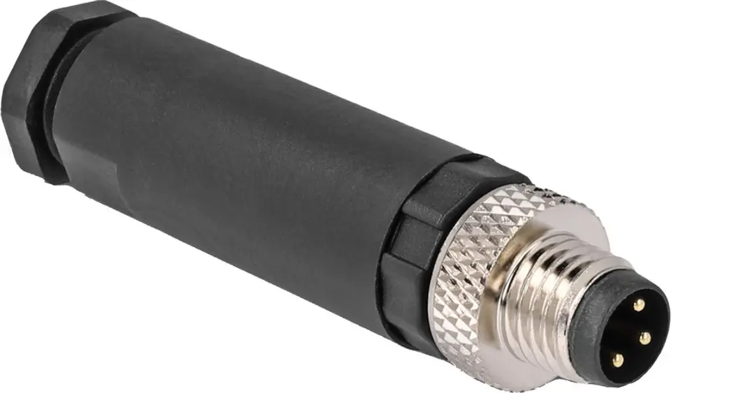 Delock M8 Connector A-coded 3-pin Male
