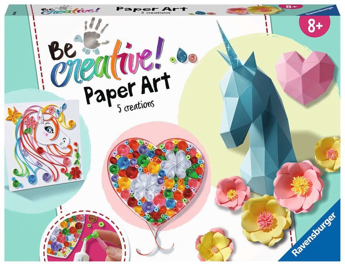 Vaardigheidsspel met Papier Ravensburger Paper Art Max
