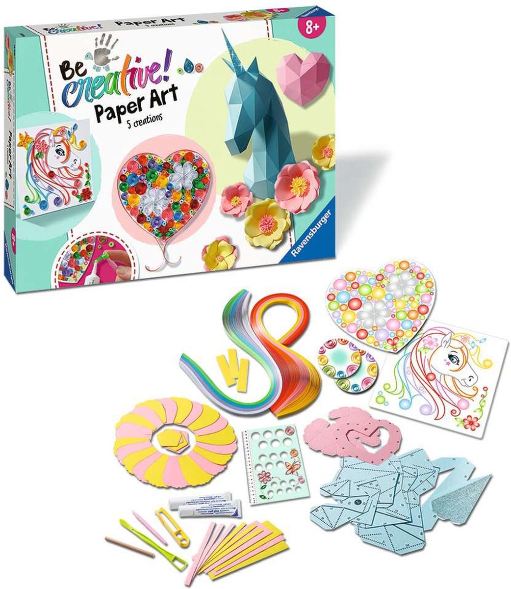 Vaardigheidsspel met Papier Ravensburger Paper Art Max