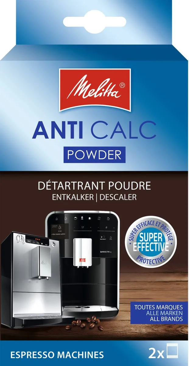 Melitta Ontkalker Espresso 2x40g