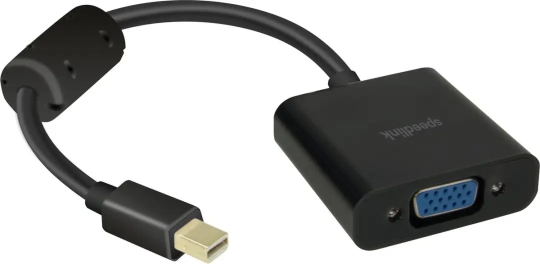 Speedlink SL-170011-BK Mini DisplayPort naar VGA Adapter