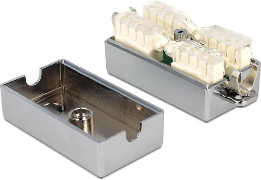 Delock OKS-70268 Verbindingbox CAT6a - Grijs
