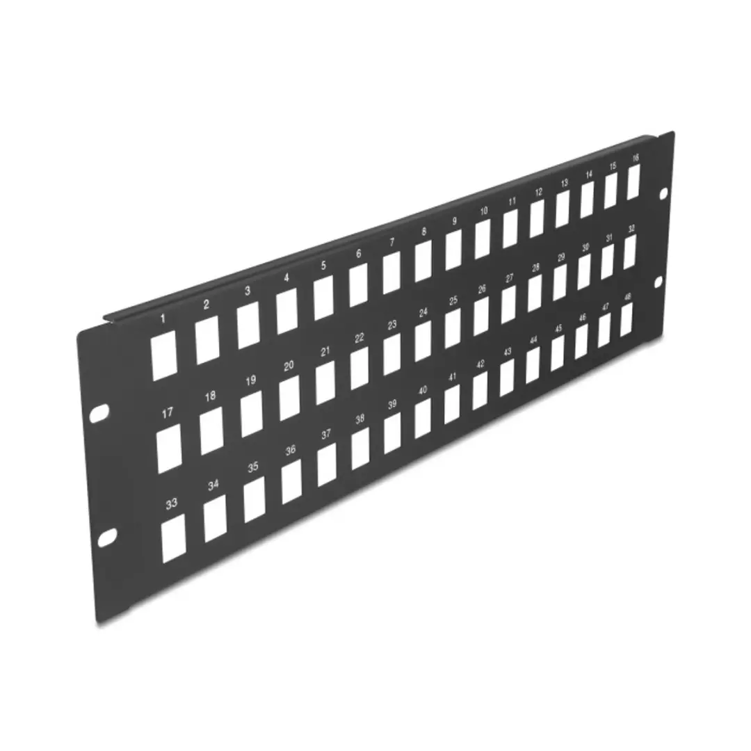 Delock 19 inch Patch Panel 3U