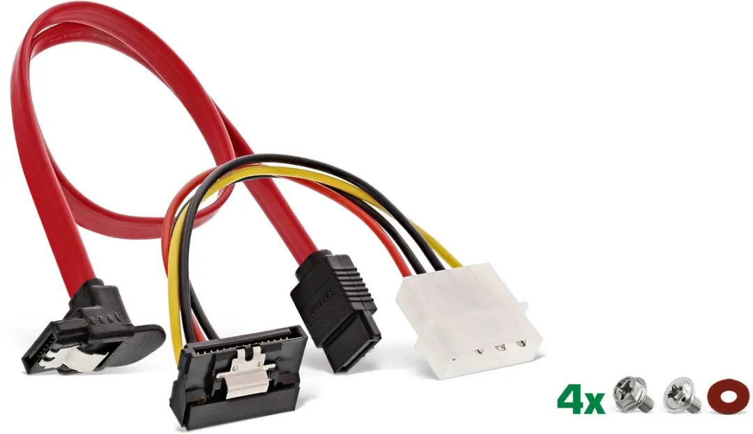 InLine HDD/SSD Montageframe Set 39950W - 2,5" tot 3,5"