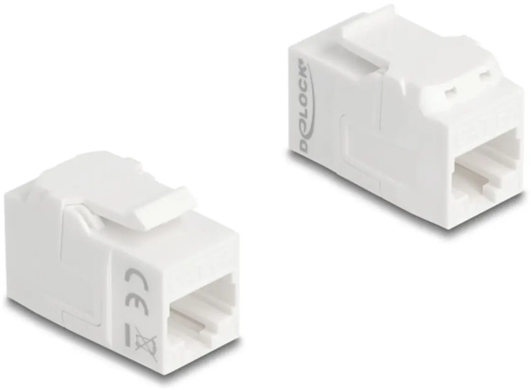 Delock Keystone Module RJ45 Coupler Cat.6A