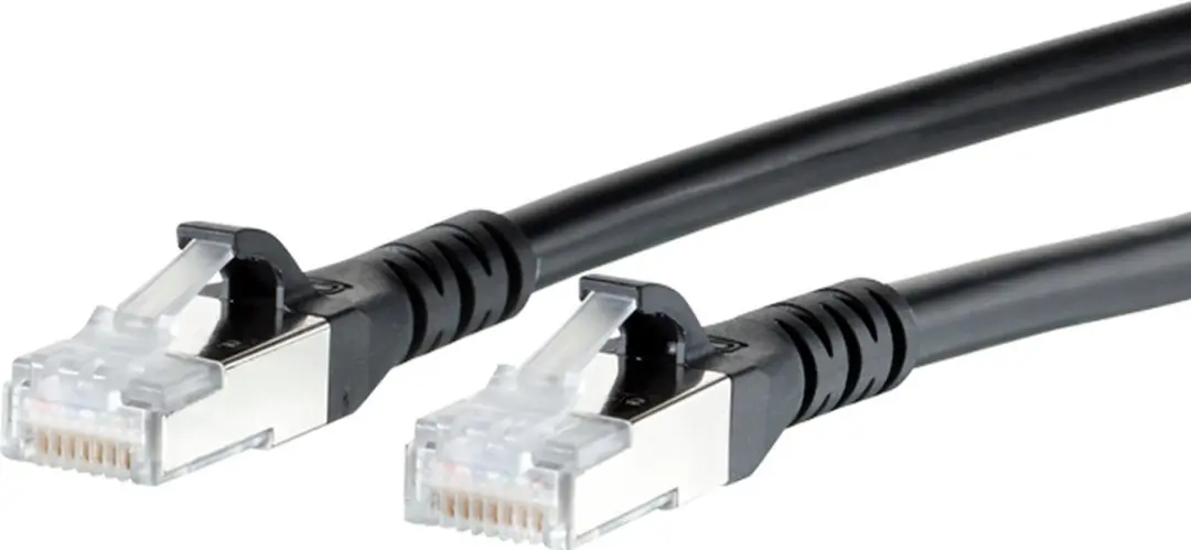 METZ CONNECT BTR NETCOM Cat6A Netwerkkabel 2m - Zwart