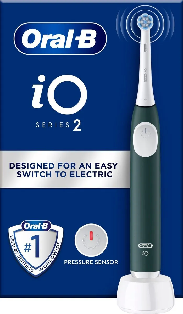Oral-B iO2 Elektrische Tandenborstel Groen - 3 Snelheden