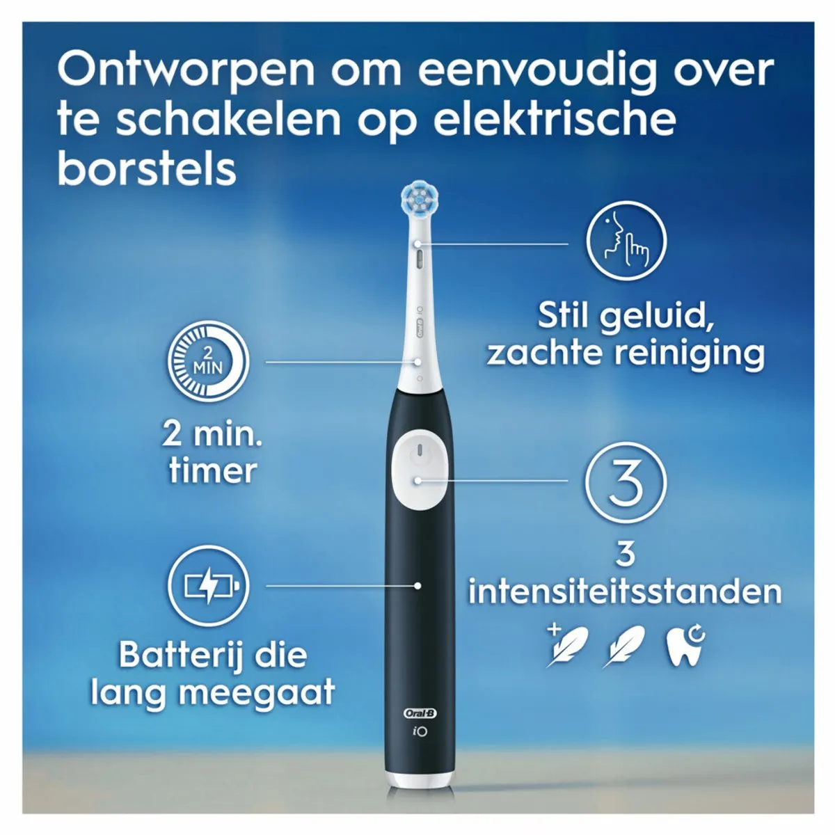Oral-B iO2 Elektrische Tandenborstel Groen - 3 Snelheden