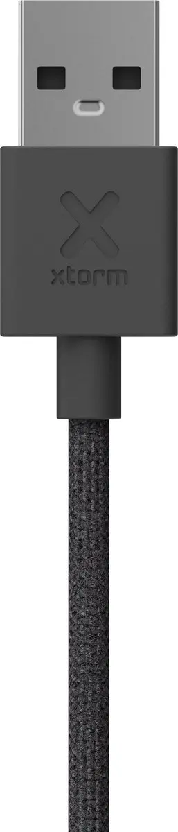 Xtorm Go2 CXG2051 USB-A naar USB-C Kabel 1m - Zwart