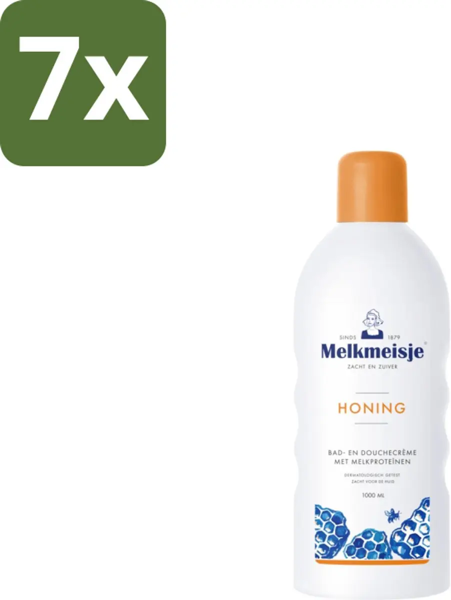 Melkmeisje Bad & Douche Honing 1000ml