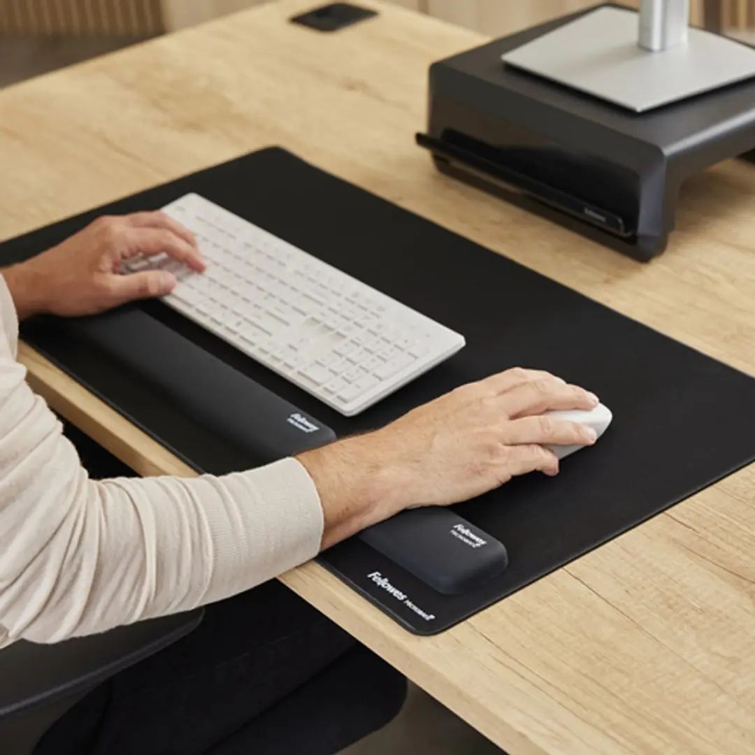 Fellowes Breyta Polssteun Silicone - Zwart - afbeelding 6 van 6