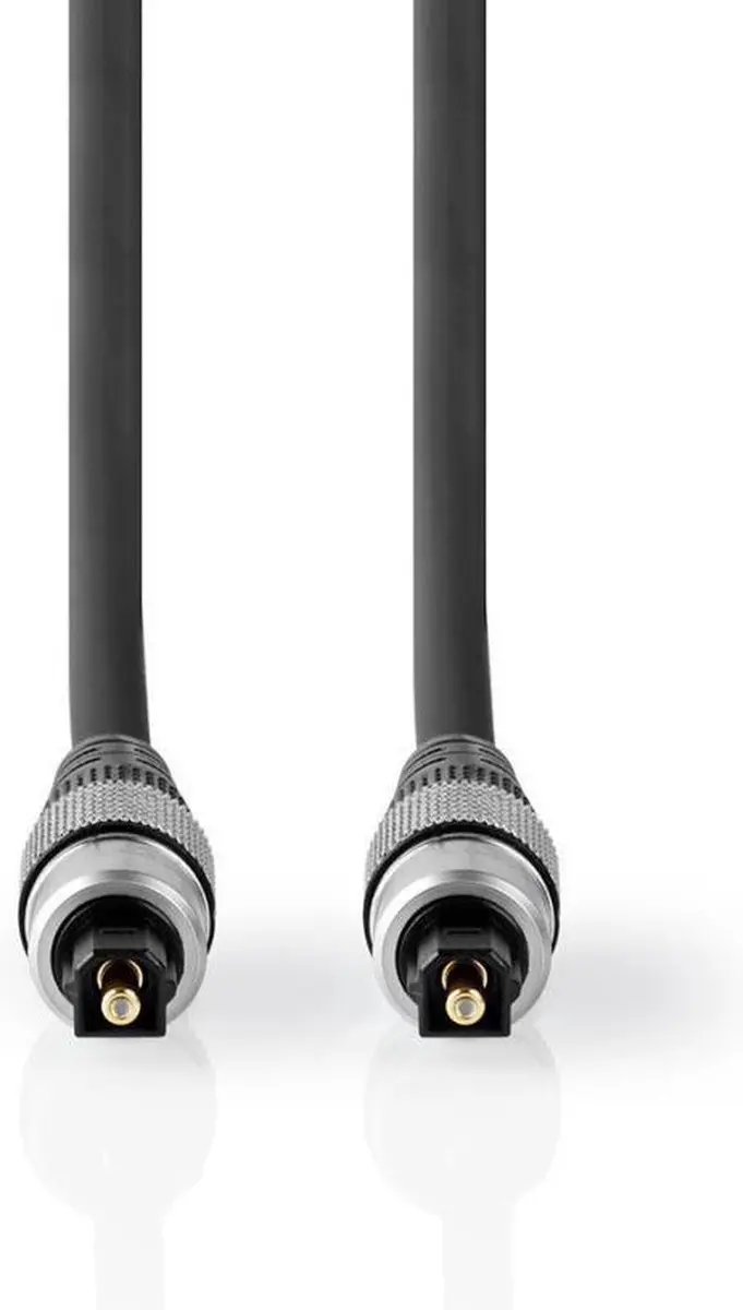 Nedis CAGC25000AT15 Optische Audiokabel Toslink - 1,5m - Antraciet