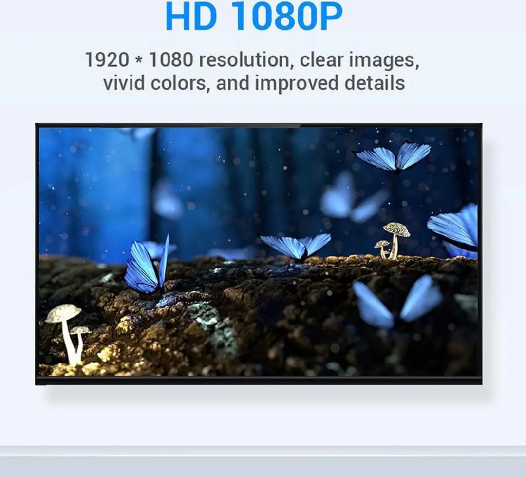 Vention HDMI naar DVI Adapter - Bi-directioneel - 1080P - Zwart