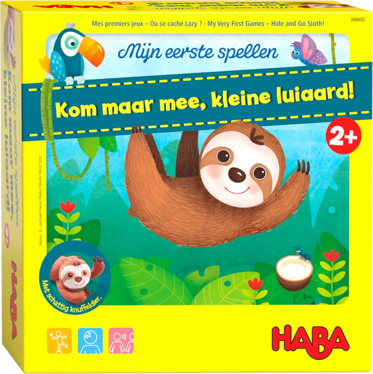 Haba Kom maar mee Kleine Luiaard - Bewegingsspel 306602