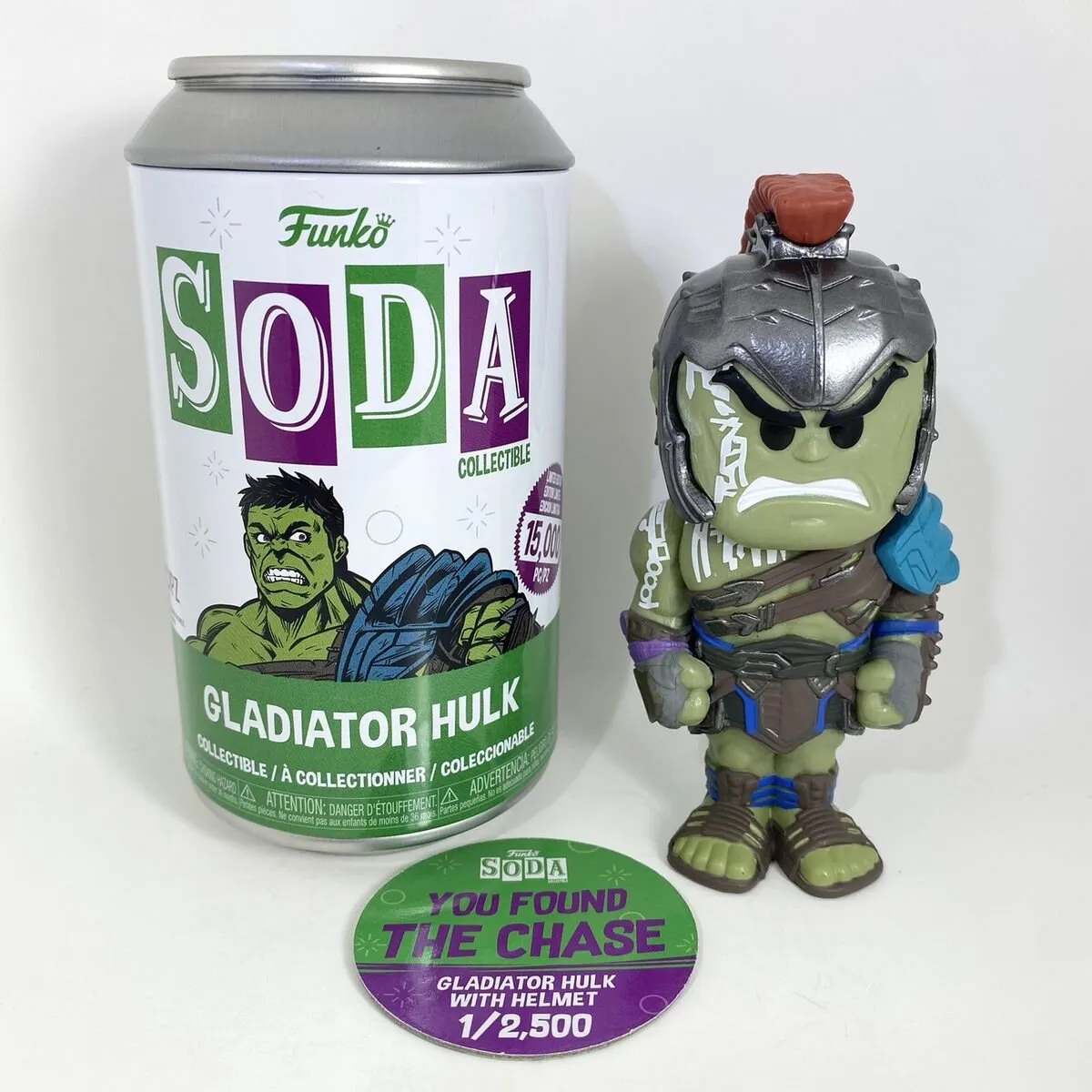 Funko Soda Pop! Marvel Ragnarok Gladiator Hulk - 10.000 Stuks - afbeelding 3 van 3