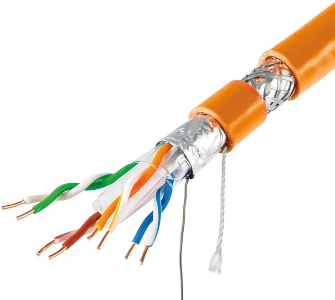 Delight Cat.6A SF/UTP Netwerkkabel 500m Oranje
