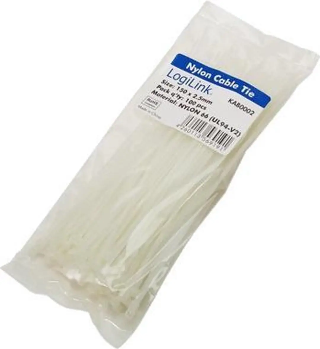 Logilink Kabelbinders 130x2,6mm