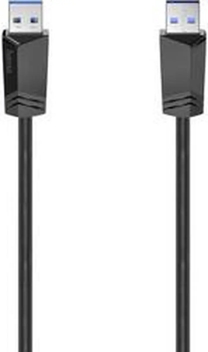 Hama USB 3.0 A-A Kabel 1,5m - Zwart