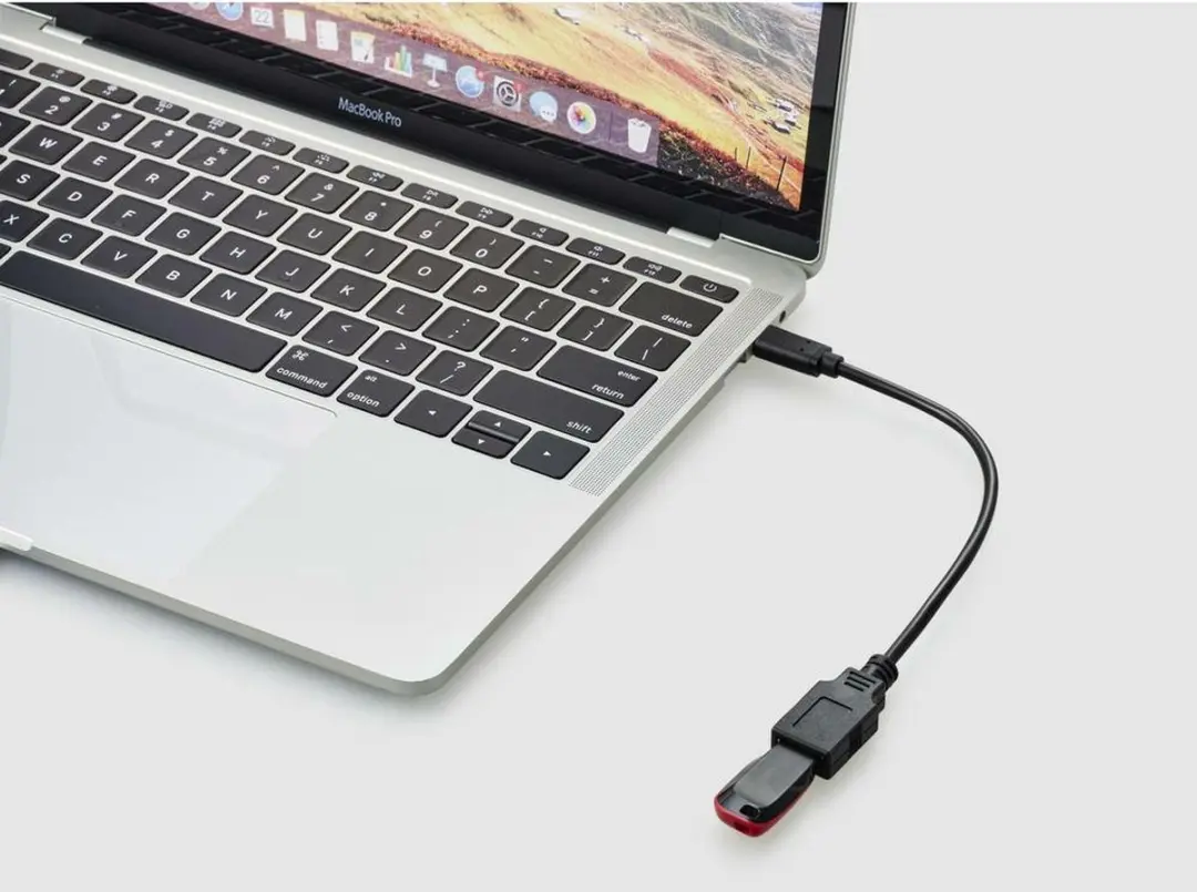 Renkforce RF-5720376 USB-kabel USB A naar USB C - 0,15m - Zwart