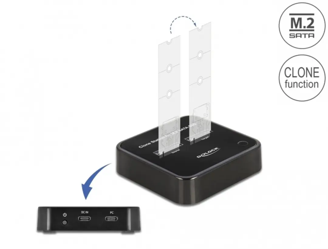 Delock M.2 Docking Station 64178