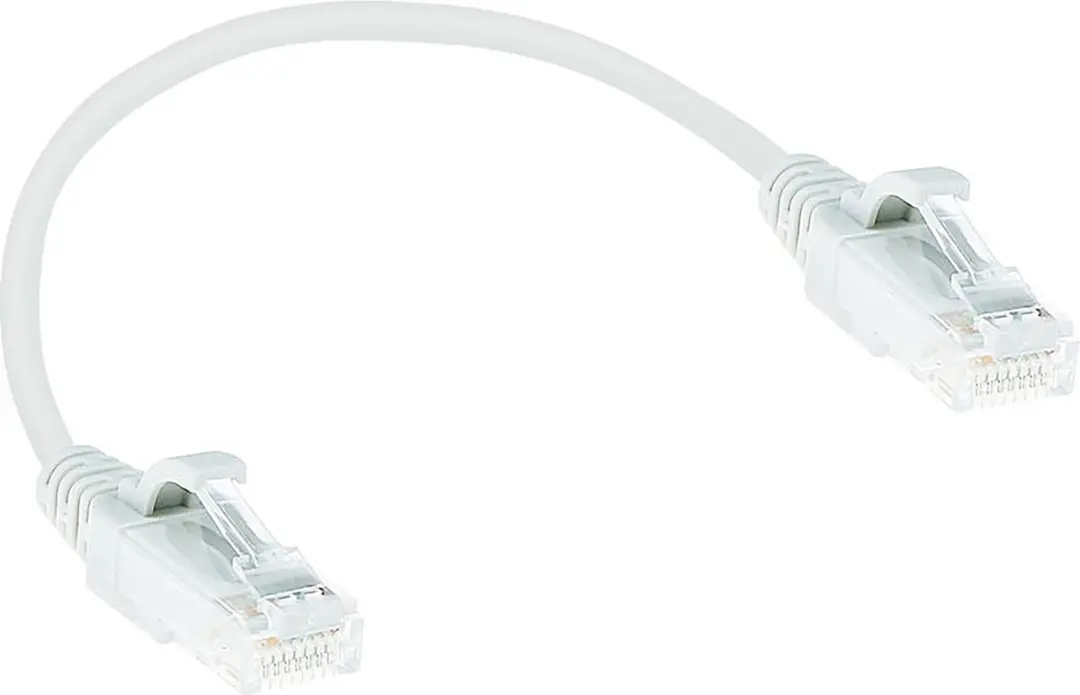 ACT Witte LSZH U/UTP CAT6 Patchkabel 0,5m - DC8900