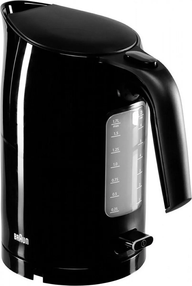 Braun PurEase WK 3110 BK Waterkoker - 3000W - 1.7L - Zwart