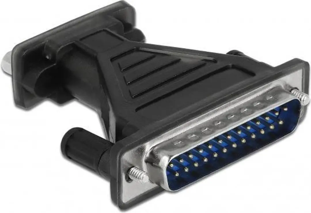 Delock USB-A naar RS232 Adapter 9/25-pins FTDI - 1,8m - Zwart