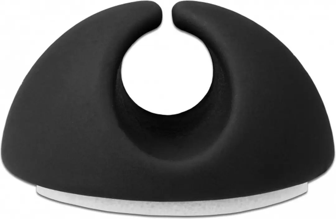Delock Zelfklevende Kabelhouder Set 6 Stuks - Zwart