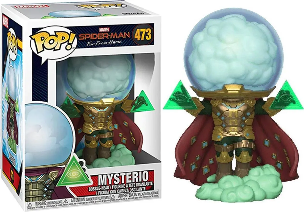 Funko Pop! Spider-Man Far From Home Mysterio #473 Verzamelfiguur - Multi - afbeelding 4 van 4
