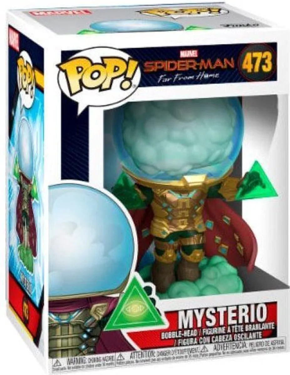 Funko Pop! Spider-Man Far From Home Mysterio #473 Verzamelfiguur - Multi - afbeelding 3 van 4
