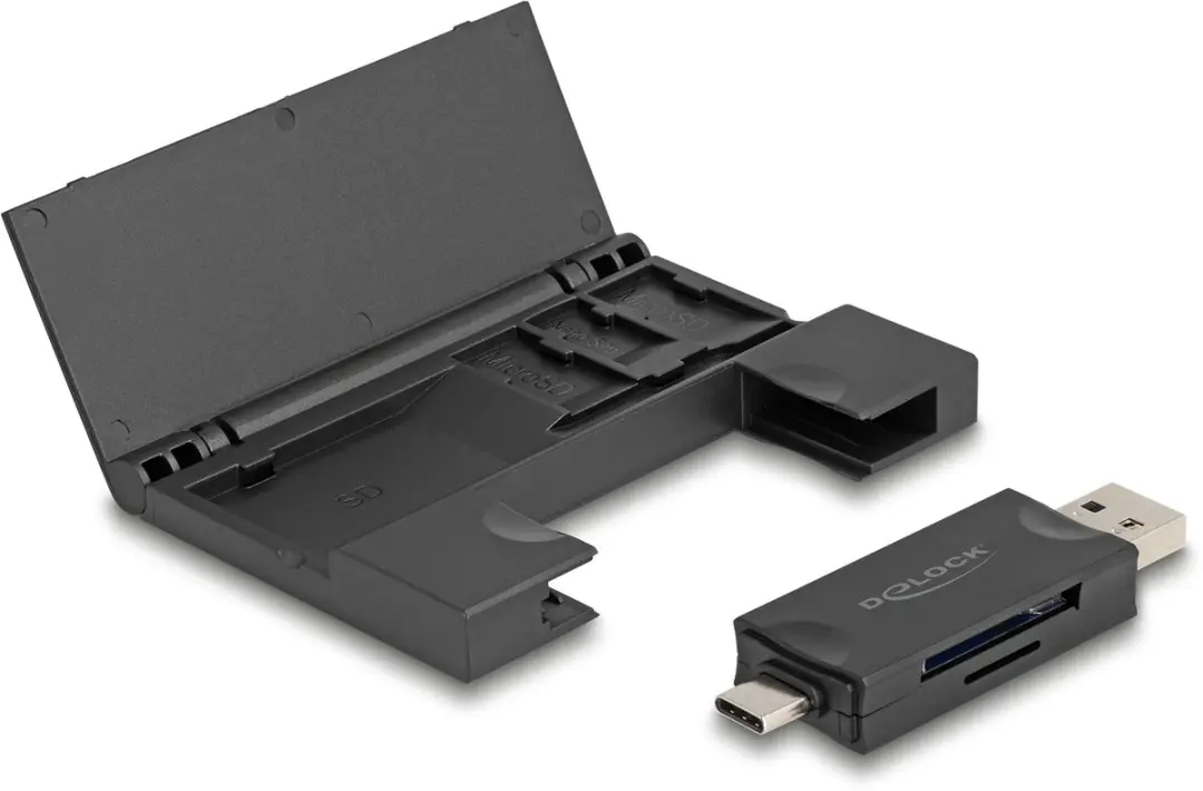 Delock 91014 USB-C/Type-A Card Reader