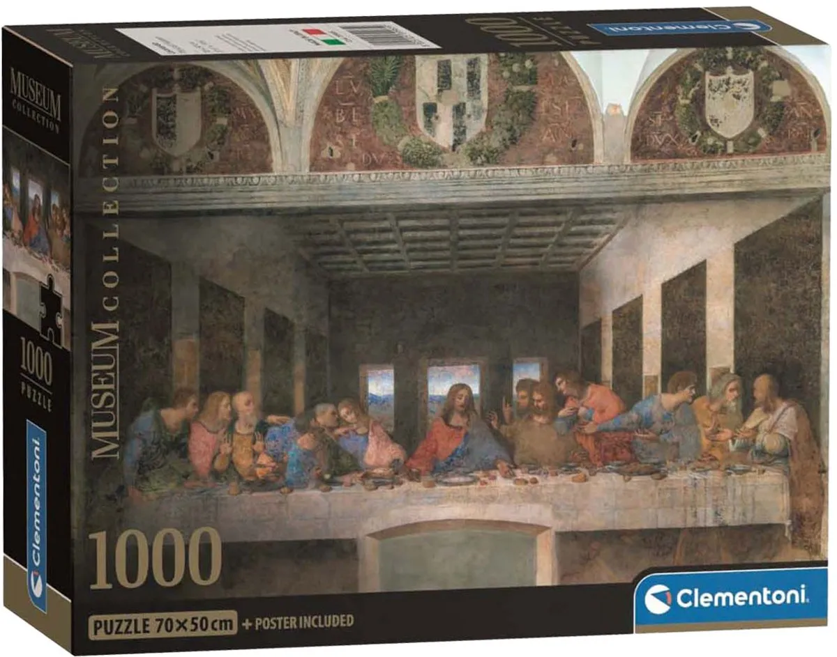 Clementoni Het Laatste Avondmaal Puzzel 1000 Stuks - Multikleur