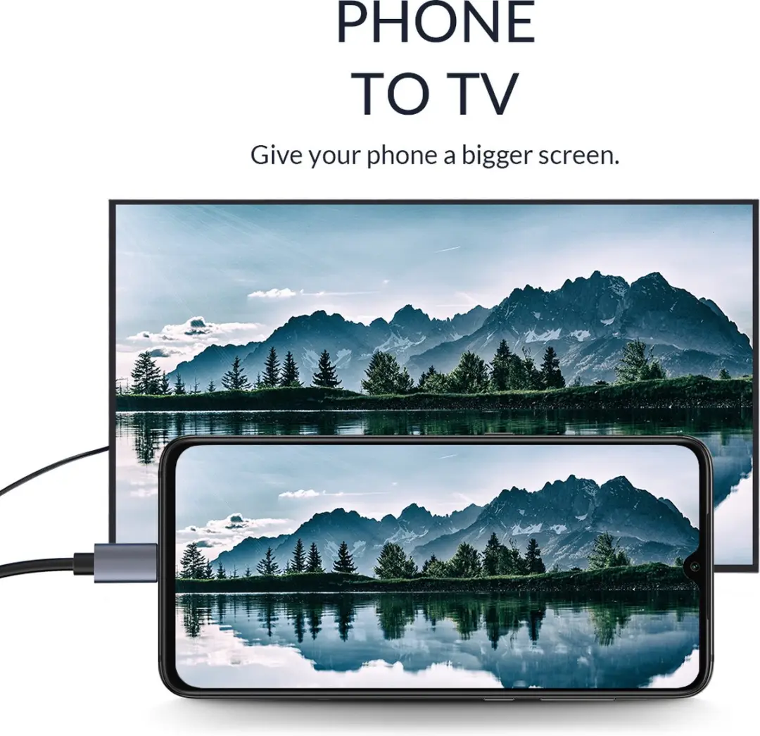 ORICO USB-C naar HDMI Adapter 4K60 - Grijs