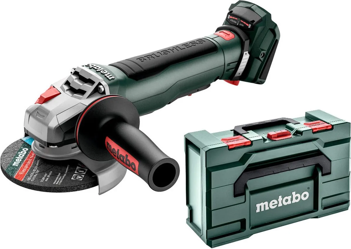 Metabo WPB 18 LT BL Haakse Acculijmer 125mm
