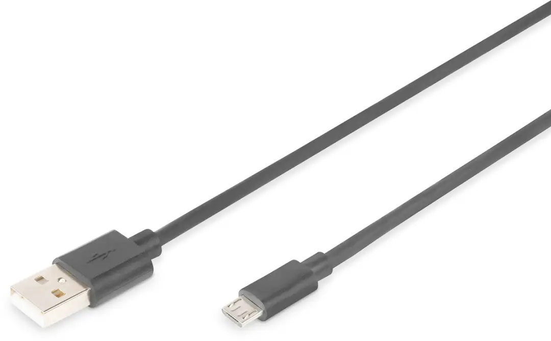 Digitus USB 2.0 A Male naar Micro Male Kabel 1m
