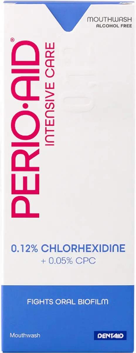 Perio Aid Intensive Care Mondspoeling 0,12% Chlorhexidine 500ml