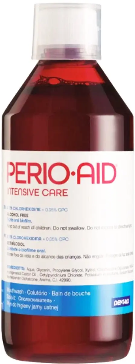 Perio Aid Intensive Care Mondspoeling 0,12% Chlorhexidine 500ml