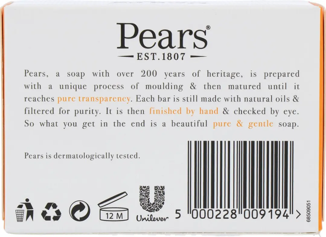 Pears Transparante Zeep 125g