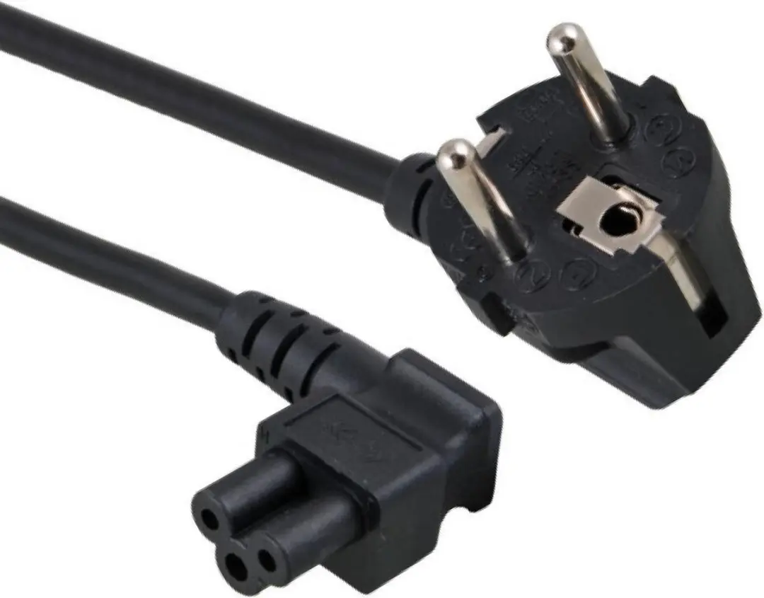 Perel Voedingskabel H05VV-F 3G0.75 1.8m - 2.5A/230V - Zwart