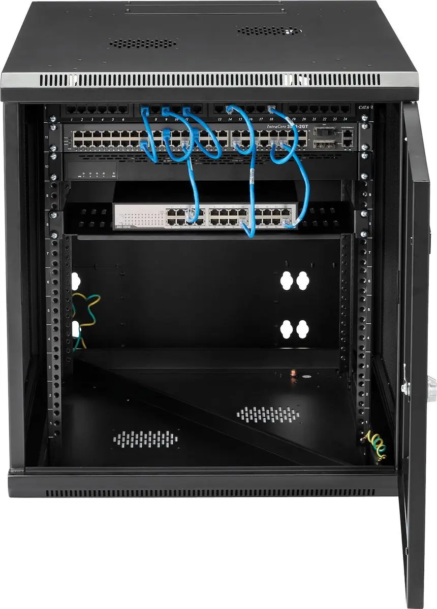 Startech 12U Wandserverkast RK1232WALHM - 24 inch Diep