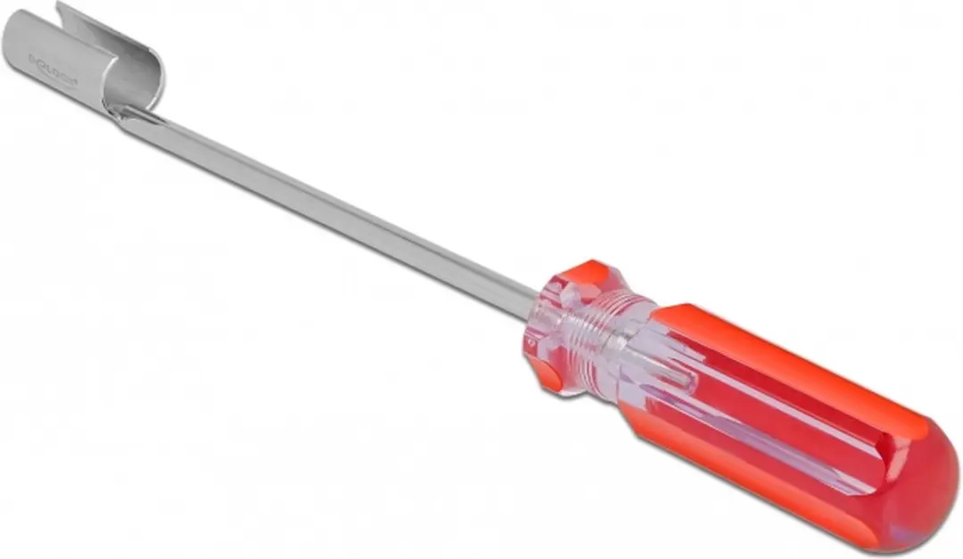 Delock Montagetool BNC/TNC - 23,5 cm - Zilver/Rood