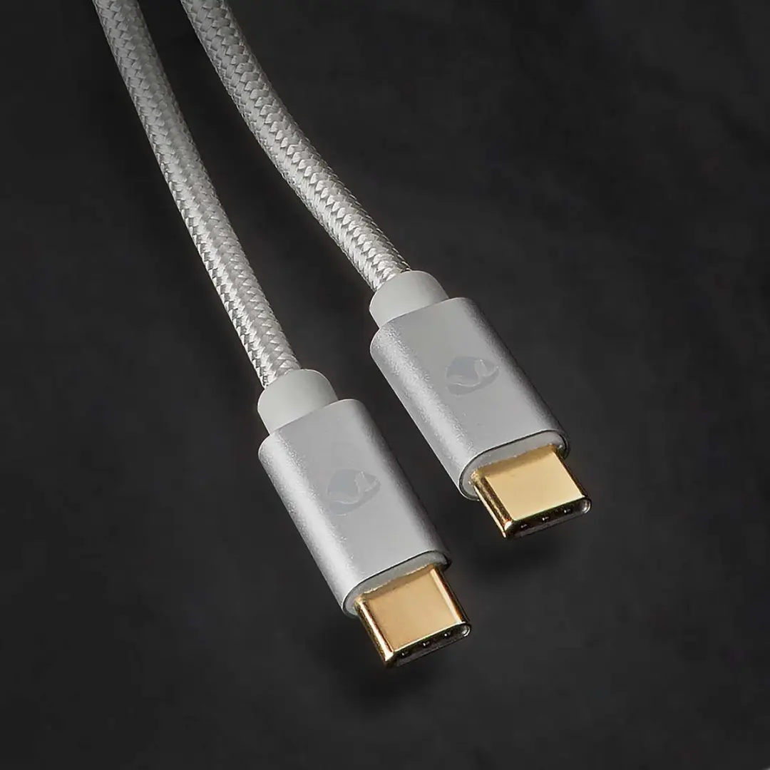 Nedis USB-C Kabel 100W 1m - Verguld - Zilver