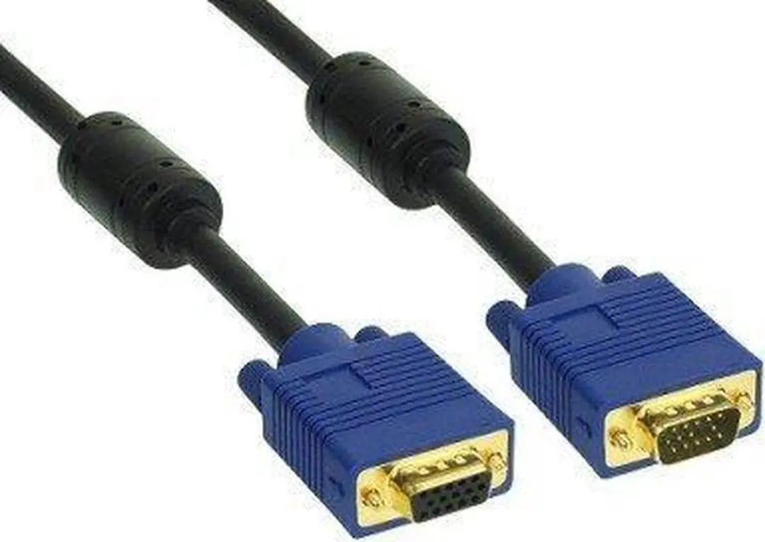 InLine S-VGA Kabel 15-pins HD Male - 20m - Zwart