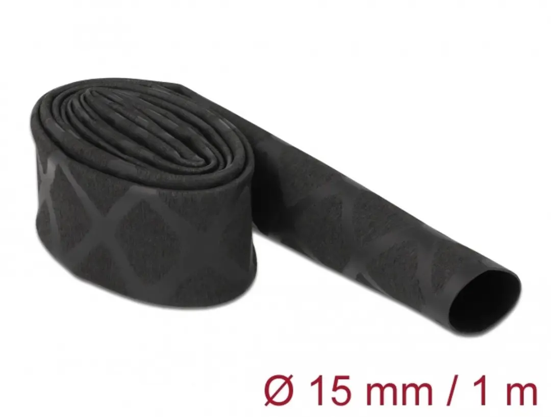 Delock Heat Shrinkbuis X-Pattern 1m x 15mm