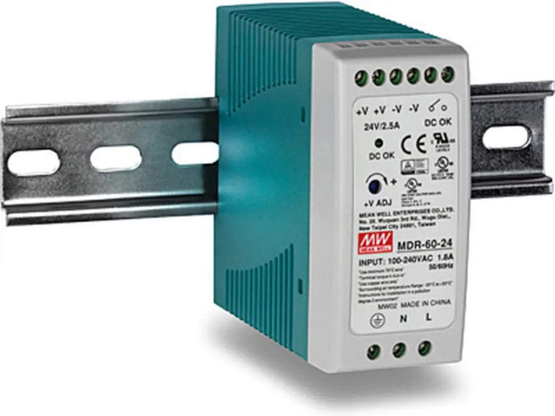 Trendnet TI-M6024 Industriële DIN-rail Voeding - Wit
