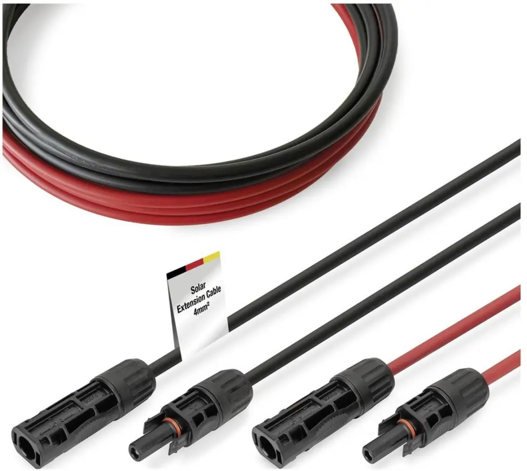 Digitus DK-SCEC64-0030 Zonne-energie Verlengkabel 4mm² - 3m - Rood/Zwart