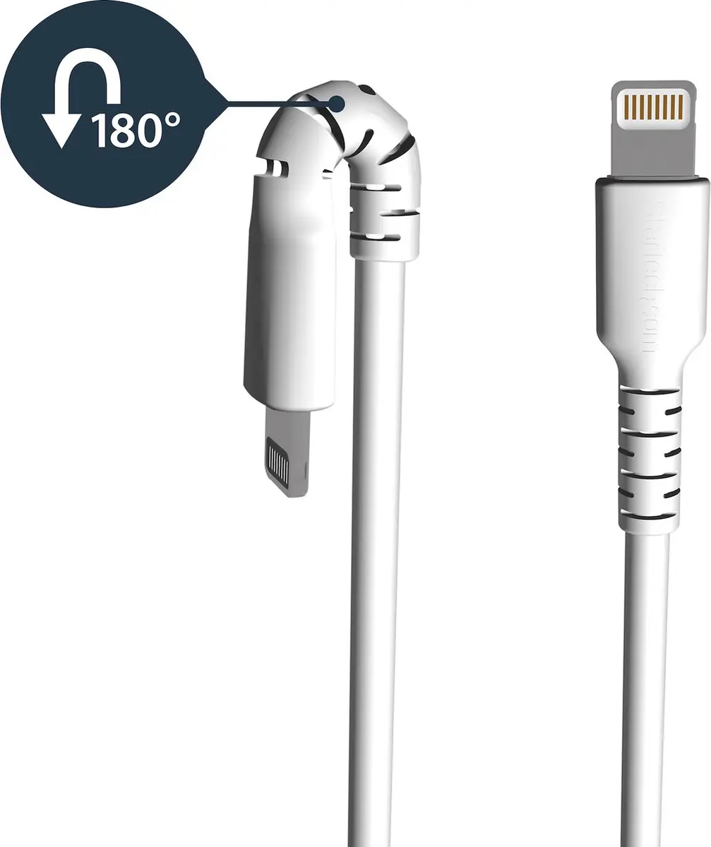 Startech RUSBLTMM2M Lightning-kabel 2m - Wit