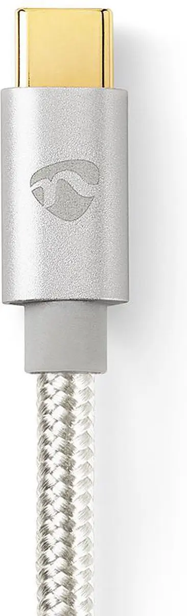 Nedis USB-C Kabel CCTB64750AL10 - 1m - 100W - 4K@60Hz - Verguld