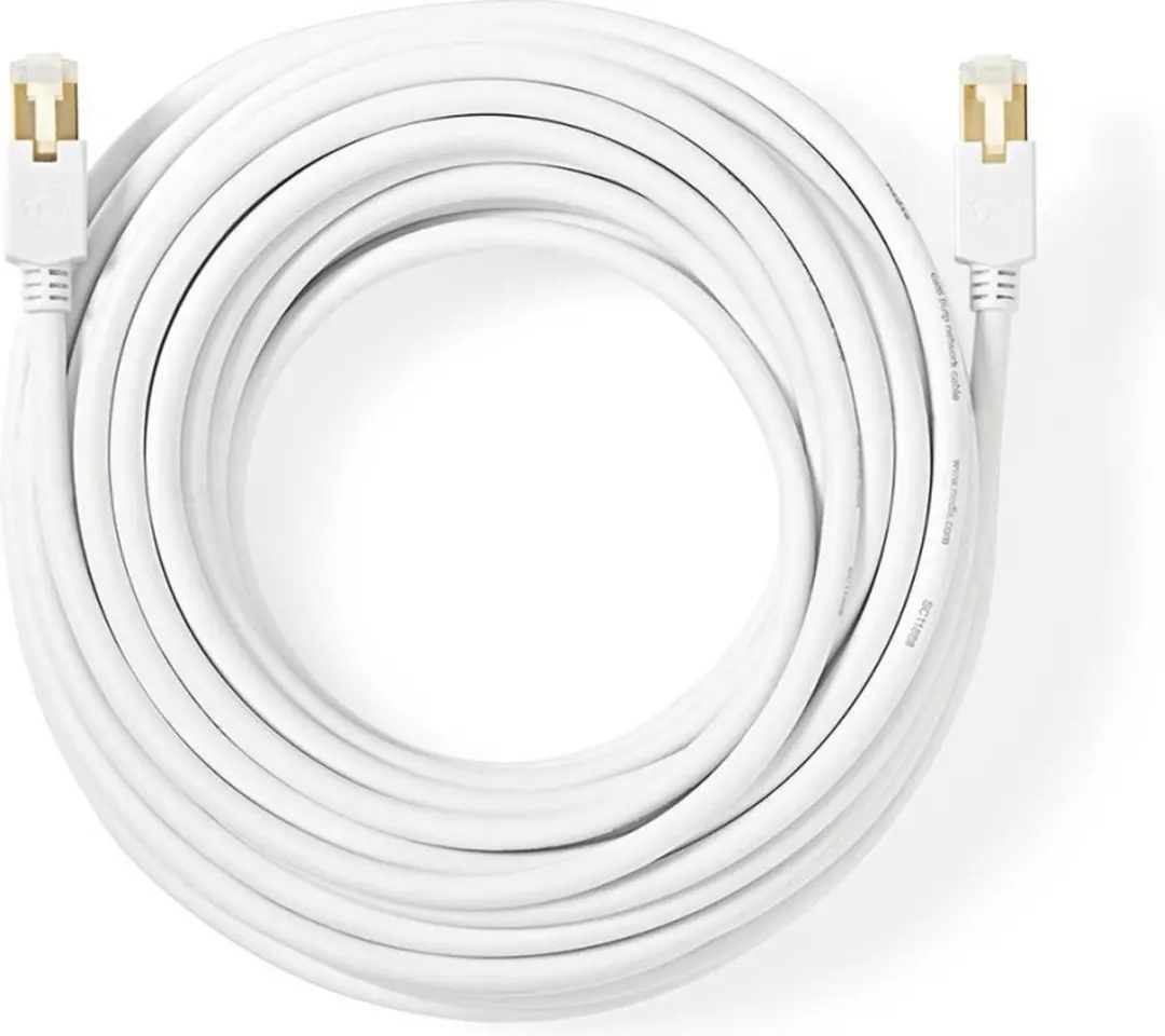 Nedis CAT6 Netwerkkabel CCBW85221WT100 - 10m - Wit