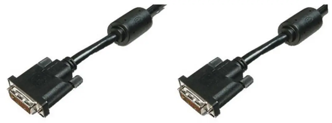 Digitus DVI Kabel AK-320101-020-S - Zwart